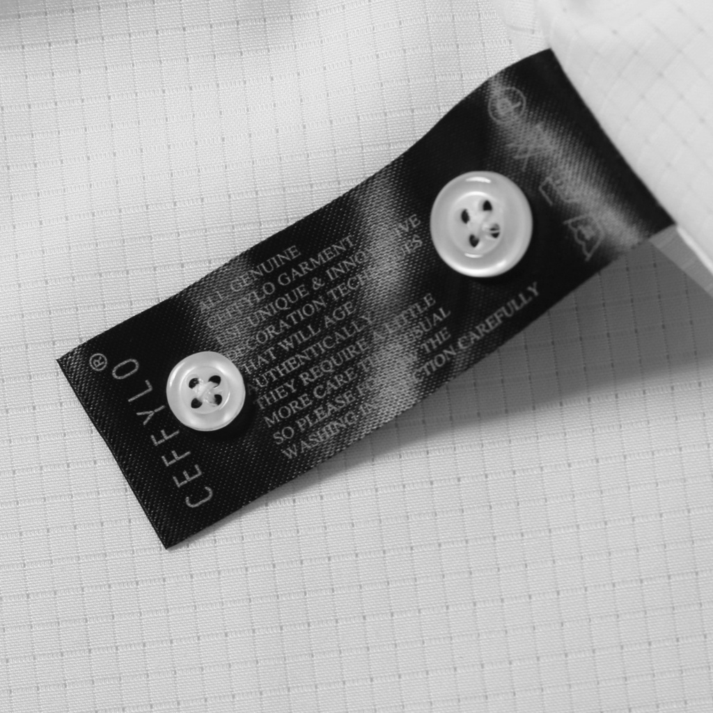 Áo Sơ Mi Nam Bamboo Dài Tay Ceffylo Chất Liệu Vải Sợi Tre Màu Trắng Thoáng Mát Form Slimfit Co Giãn Tốt Kiểu Dáng Trơn