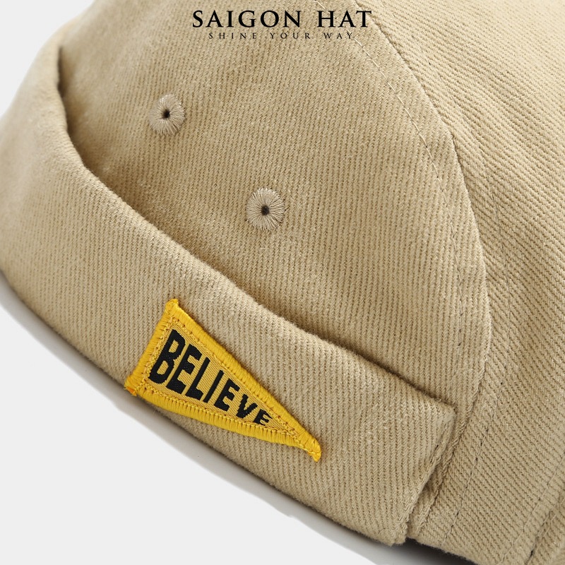 Mũ nồi tròn miki hat nam nữ không vành BELIEVE form beanie phong cách Hàn Quốc SAIGON HAT