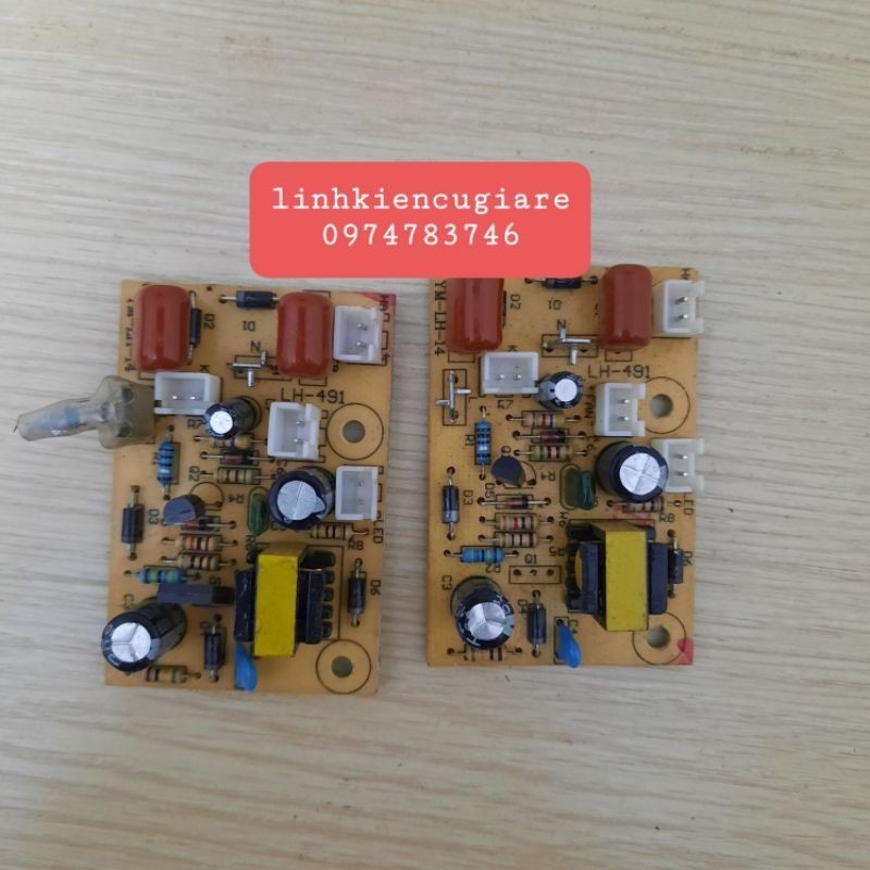 mạch kích điện bắt côn trùng 220v (cũ tháo may)