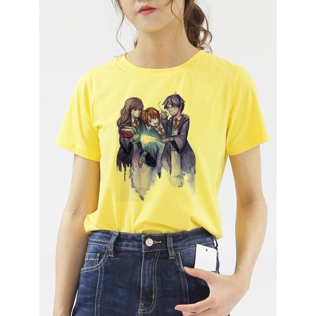 ÁO THUN NAM NỮ AT2251 HARRY PORTER ANIME ART THỜI TRANG AOMI unisex PHONG CÁCH CÁ TÍNH ĐẸP