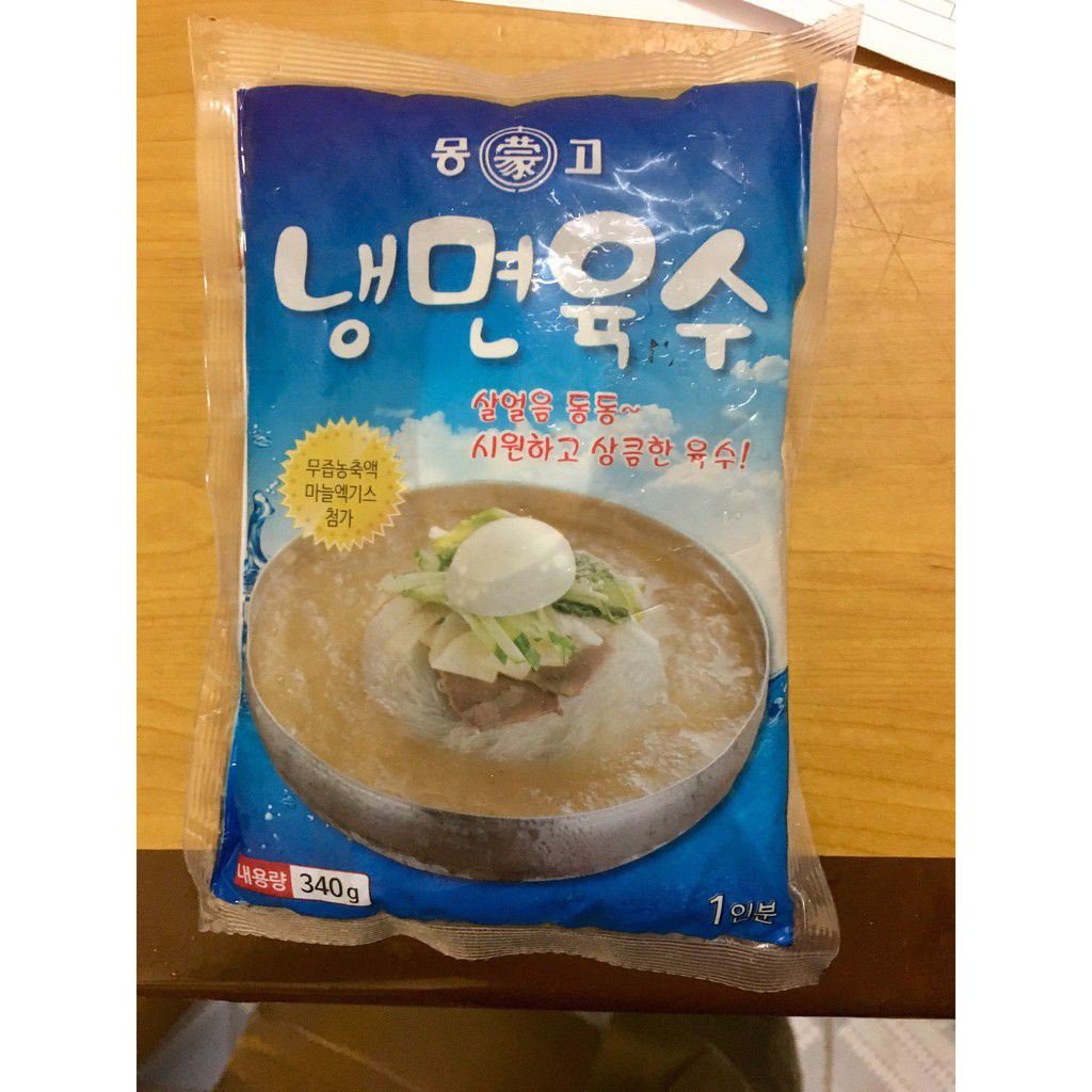 Nước Mỳ Lạnh Hàn Quốc Monggo 340g / 몽고)냉면육수
