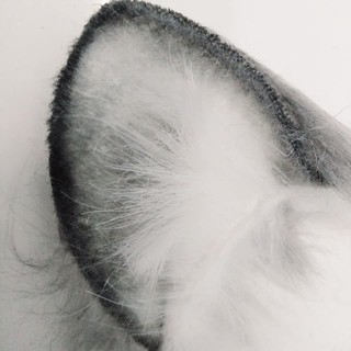 Cài tóc tai báo tuyết cosplay Arknight