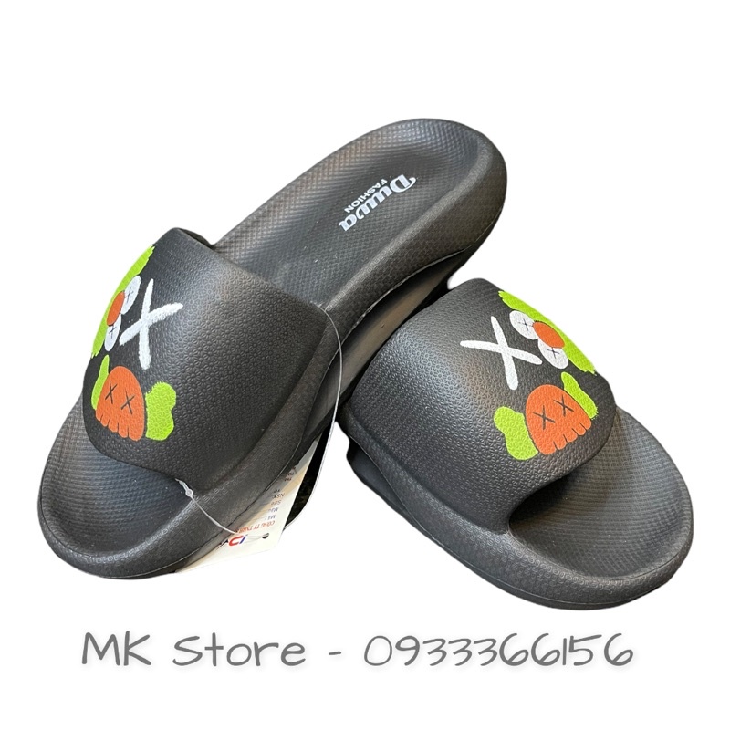 DÉP BÁNH MÌ THÔNG HƠI QUAI NGANG HOẠT HÌNH SIÊU NHẸ CAO 3CM ĐI MƯA