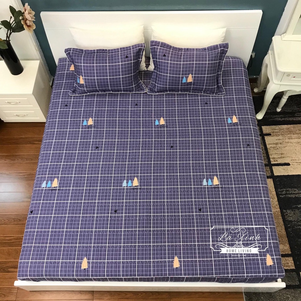 [Mã giảm 100k đơn 250k] Bộ ga giường cotton hàn LIDACO cotton 100% mềm mát , thấm hút tuyệt đối đủ mọi size nệm | BigBuy360 - bigbuy360.vn