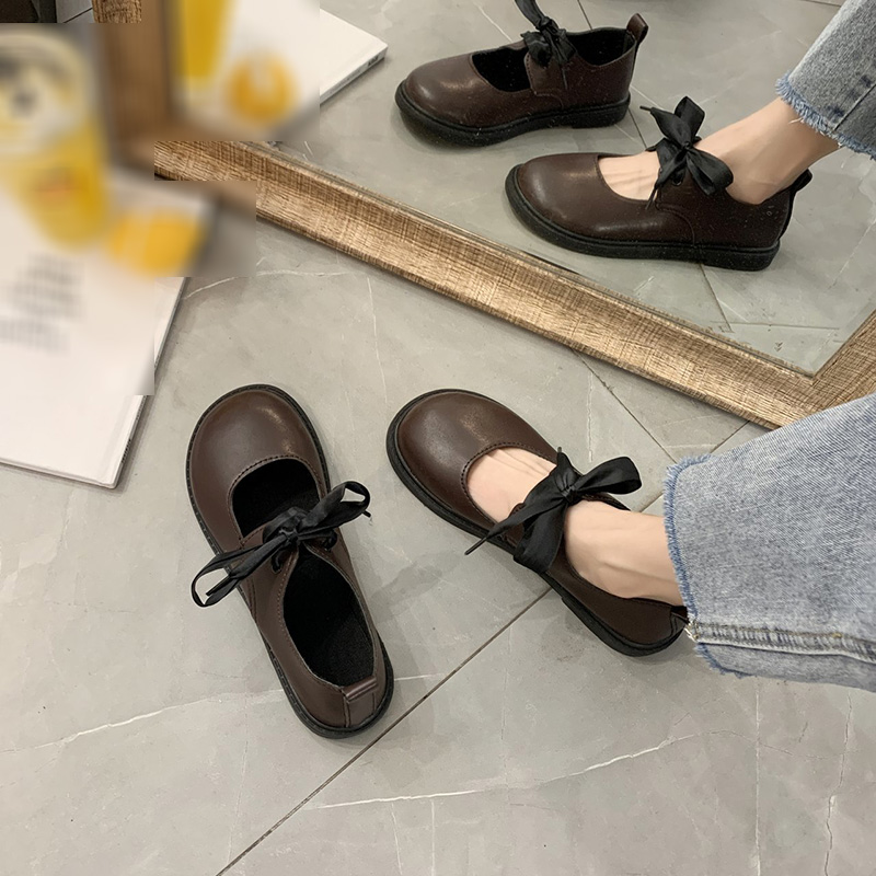 Giày Búp Bê Đế Bệt Mary Jane Phong Cách Lolita Nhật Bản Tinh Tế | BigBuy360 - bigbuy360.vn