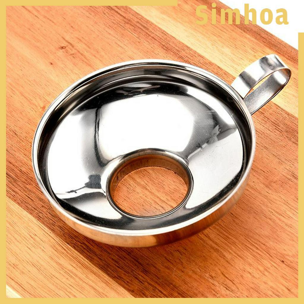 Phễu inox miệng rộng dùng đổ dung dịch tiện lợi cho bếp