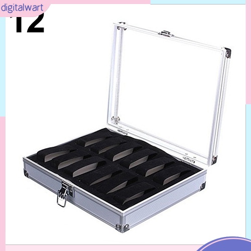 Hộp nhôm 6 / 12 ngăn trưng bày trang sức