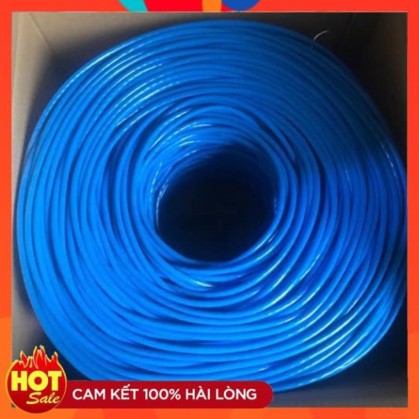 [Chính Hãng] Cuộn dây mạng lan Cat 6 305m xanh chính hãng-dây mạng internet cao cấp