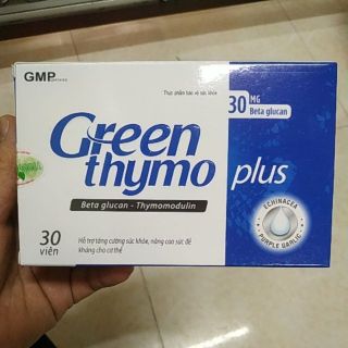 Viên uống tăng sức đề kháng Green thymo plus