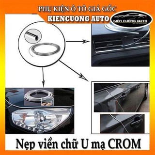 Nẹp chữ u mạ crom 15 mét