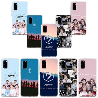 Ốp Điện Thoại Silicon Mềm Trong Suốt Hình GOT7 Kpop 22YF Cho Samsung A51 A6 A7 A71 A8 A9 J6 M20 M31 2018