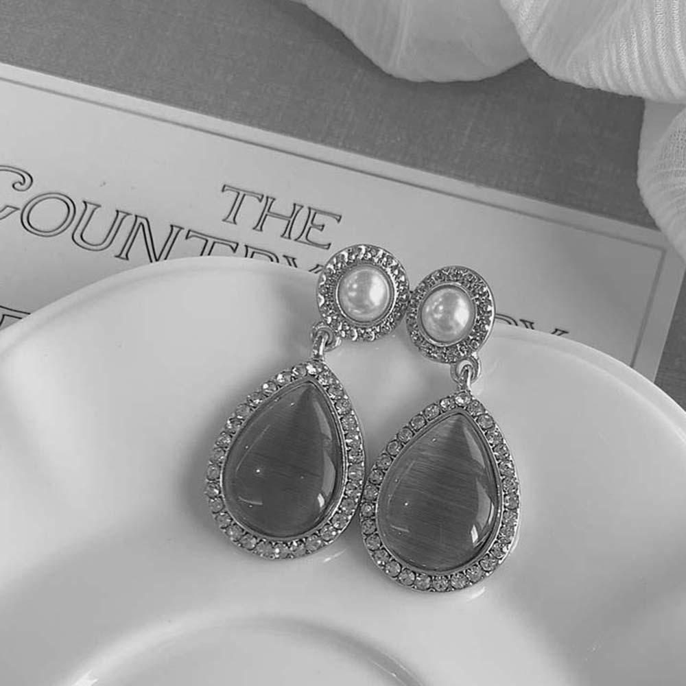 JARRED Bông Tai Hình Giọt Nước Thời Trang Hàn Quốc Cho Nữ