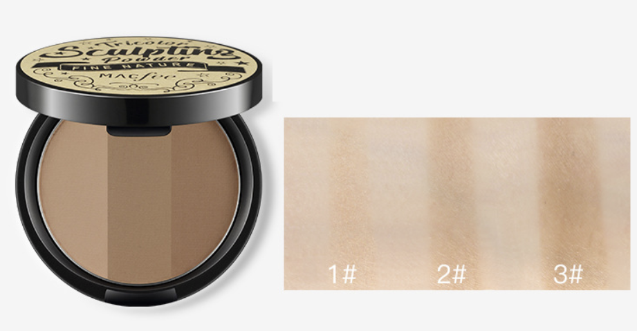 [Giá hủy diệt]  Phấn Tạo Khối 3 Màu Macfee Tricolor Sculpting Powder MAC03