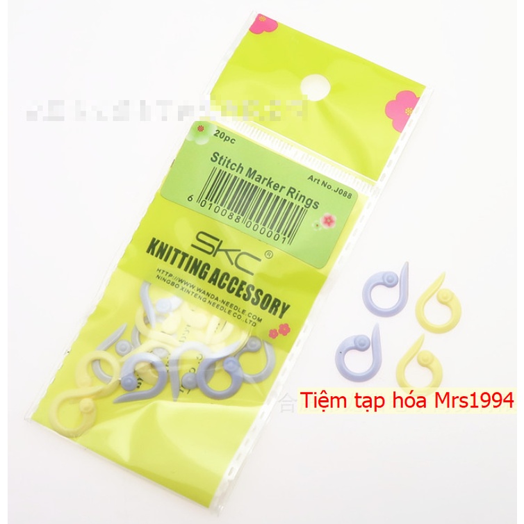 BỊCH 20C SKC - MÓC ĐÁNH DẤU MŨI LEN KHI ĐAN MÓC - SẢN PHẨM HỖ TRỢ ĐAN MÓC DIY