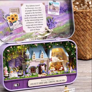 Mô hình nhà gỗ lắp ráp Roombox DIY - Q010 Sweet Dream