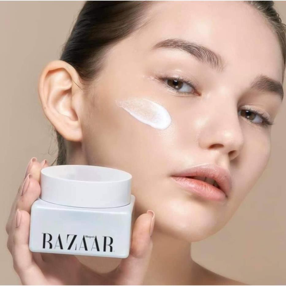 Kem Tuyết Nâng toner căng bóng ban ngày Bazaar 50g