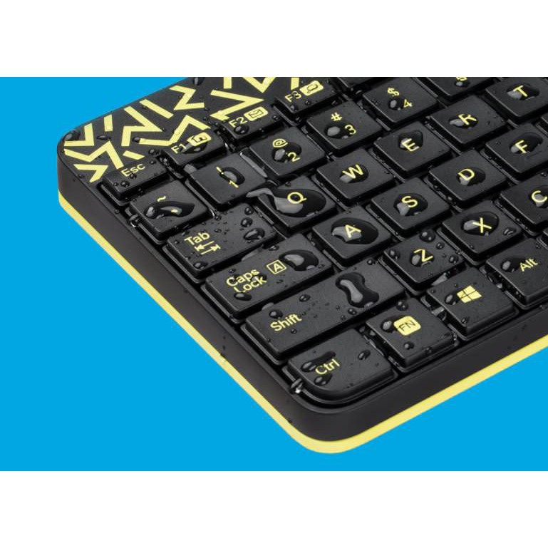 Bộ Bàn Phím Chuột Không Dây Logitech MK240 Wireless