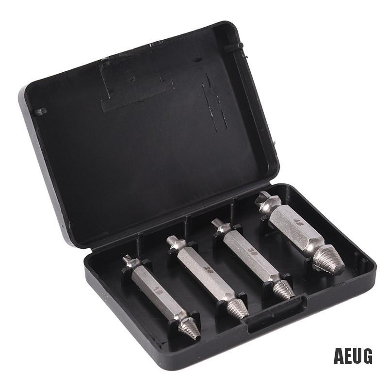 Bộ 4 mũi khoan tháo vít tốc độ kèm hộp đựng