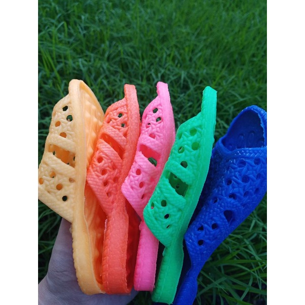 👣Dép tổ ong- dép đi trong nhà cho bé chân dưới 17,5cm nhẹ mềm dễ mang.