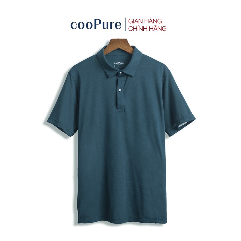 Áo thun polo nam cooPure dòng active, chất vải rayon thể thao, thiết kế thể thao NO.2564 cool max