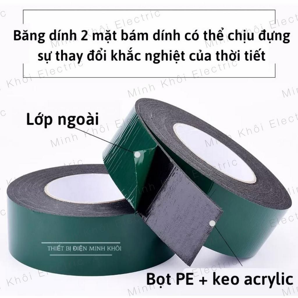 Băng Dính Xốp Hai Mặt Siêu Dính Đủ Cỡ, băng keo xốp hai mặt