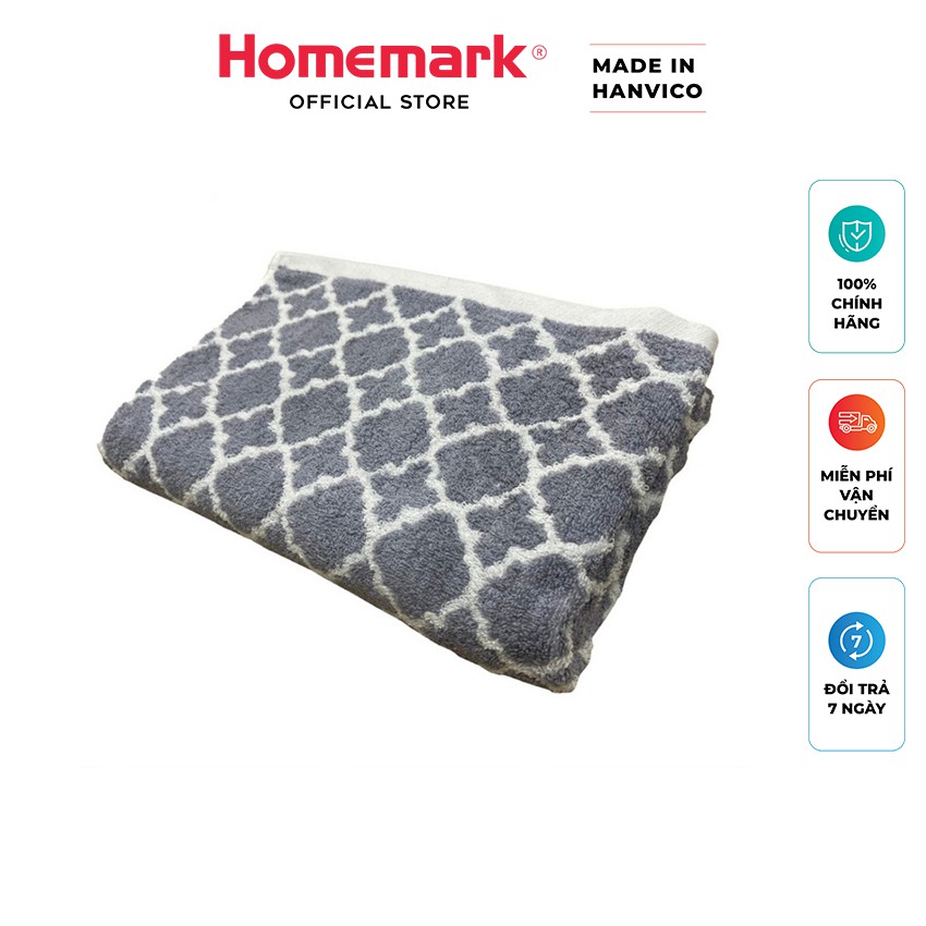 Khăn tắm khách sạn cotton cao cấp Hanvico by Homemark sợi nhập khẩu Pakistan thấm hút tốt chuẩn 5 sao