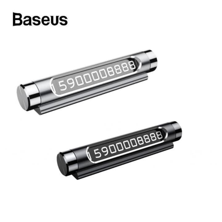 Bảng Số Điện Thoại-Ô Tô-Chính Hãng-Cao Cấp-Baseus-ACNUM-01