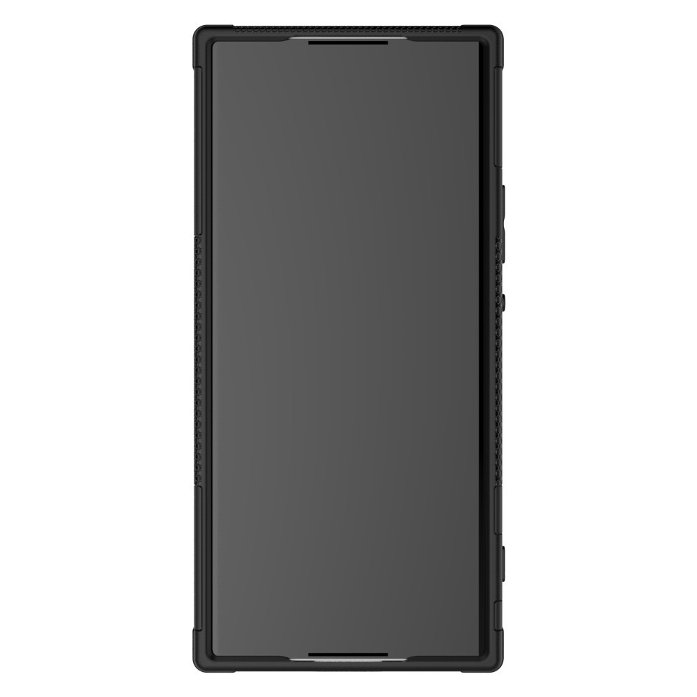 Ốp Điện Thoại Pc Cứng + Tpu Dẻo Kiểu Giáp Chống Sốc Kèm Giá Đỡ Cho Sony Xperia Xa1 G3112 G3116 G3121 G3125