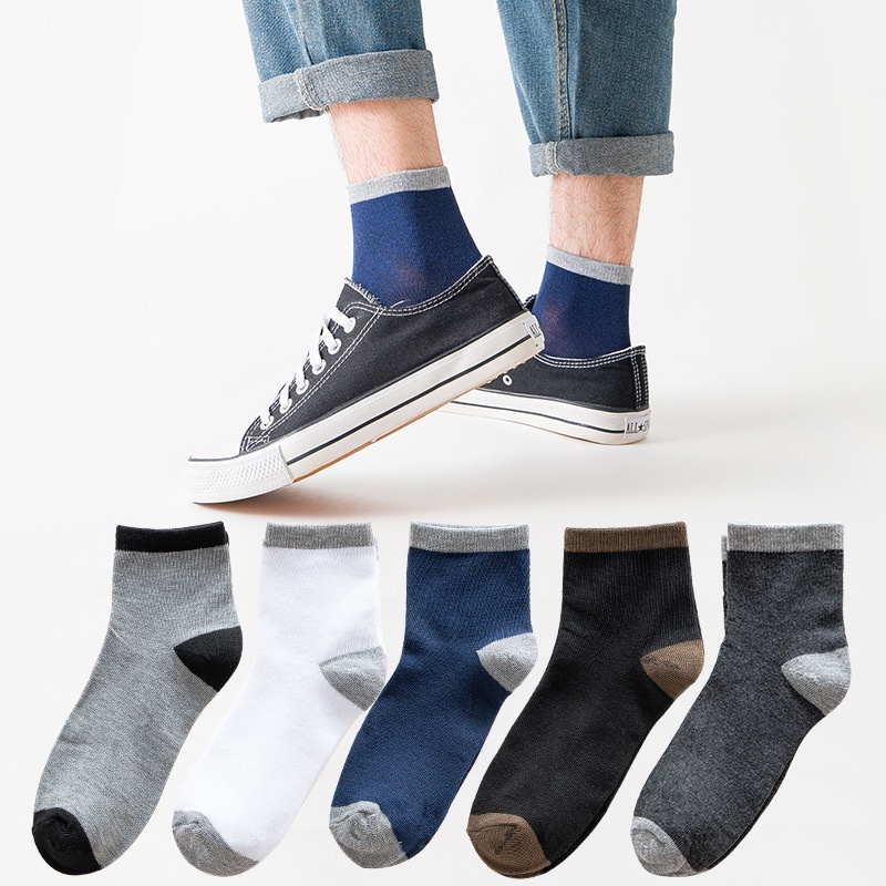 Tất cotton nữ cổ cao hàn quốc, lấy ngẫu nhiên