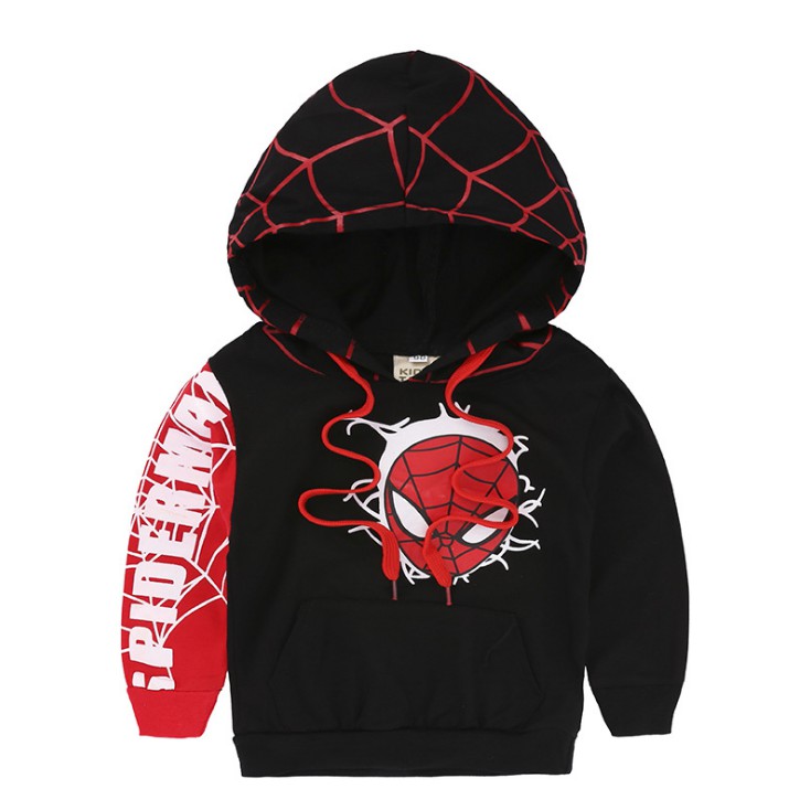 Bộ áo tay dài có nón hoodie và quần dài vải thun cho các bé nhỏ