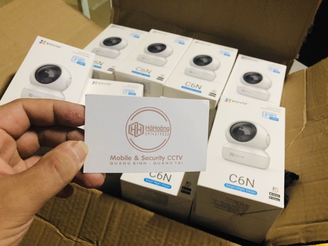 Camera Wifi thông minh EZVIZ C6N 1080P - Tặng kèm hộp kỹ thuật 11 x 11 x 6cm