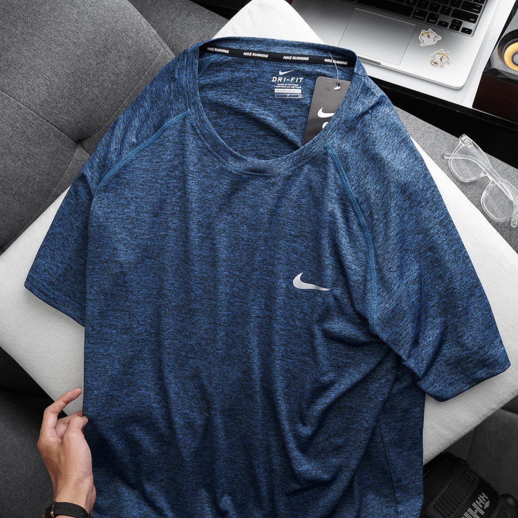 Áo thun nam thể thao bigsize vải đốm  6 màu - 80-140kg