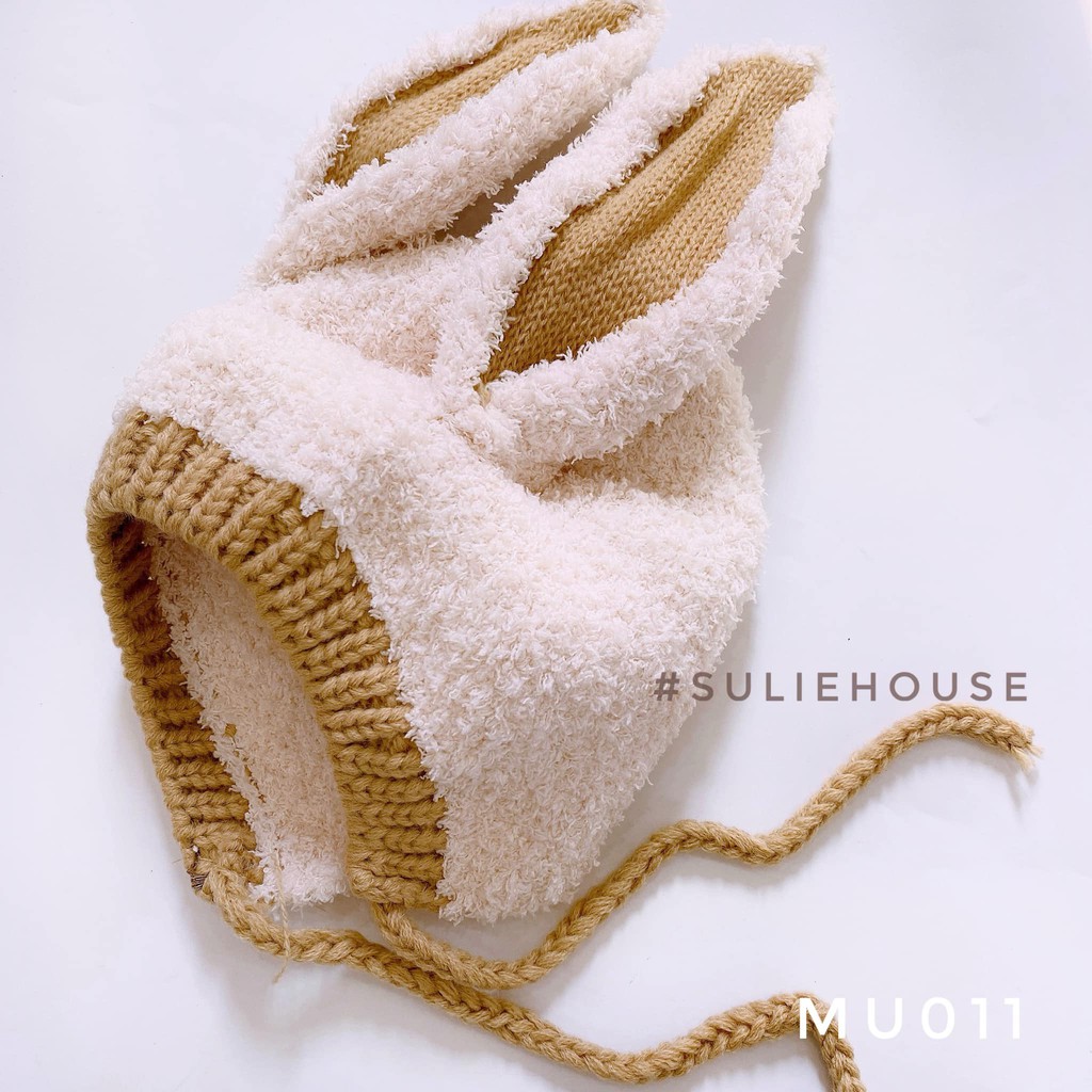 Mũ len cừu style Hàn Quốc cho bé - MU011