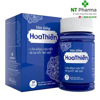 [CHÍNH HÃNG] Viên Uống Hoa Thiên - Cân Bằng Nội Tiết - Bí Quyết Trẻ Đẹp_30 viên/lọ (CHÍNH HÃNG)