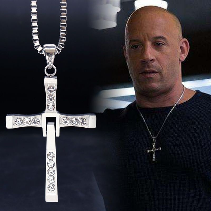 Vòng cổ Thép Titan Mặt Chúa Jesus Trong Fast and Furious Cho Cặp Đôi