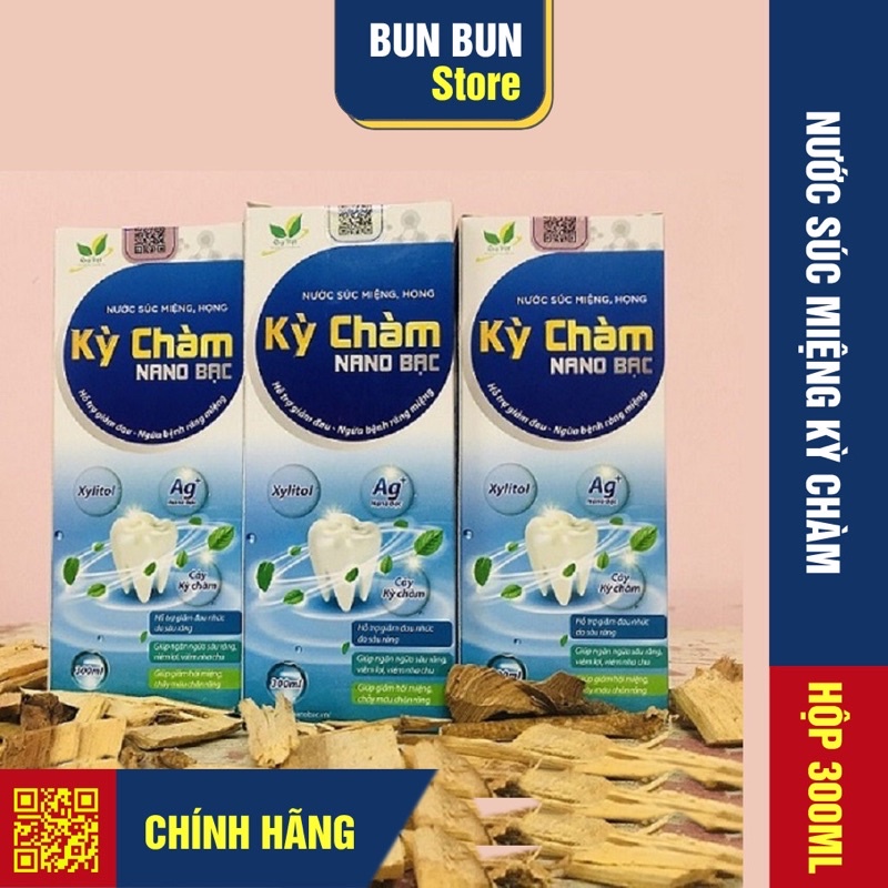 Nước súc miệng Kỳ chàm – Hết hôi miệng, Nhiệt miệng, Sâu răng, Lợi yếu hay Chảy máu