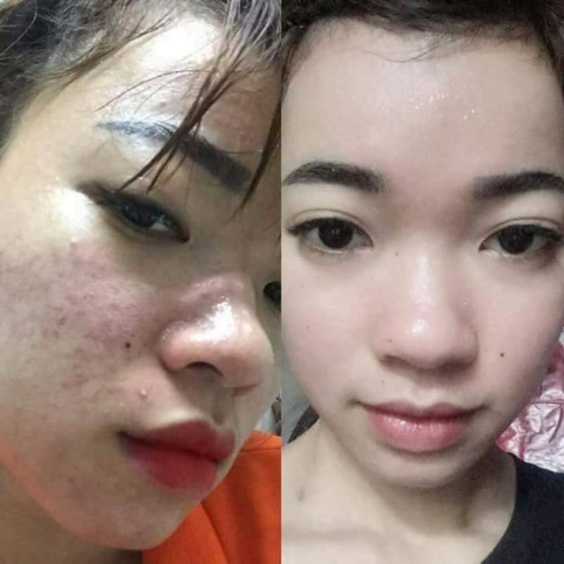 Kem đêm xanh natural white hoa nhụy tây