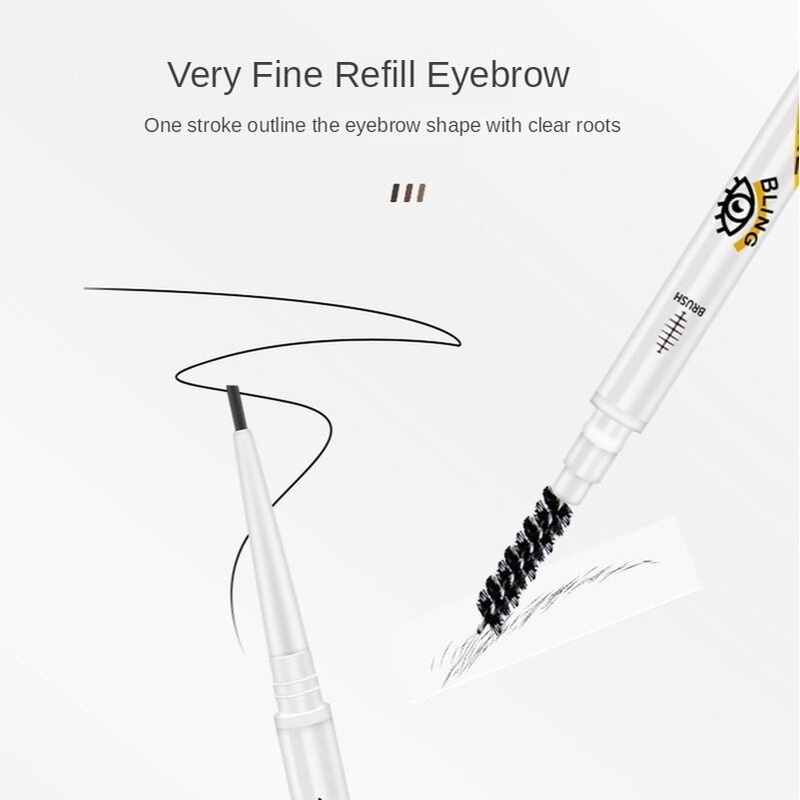[Hàng mới về] Chì Kẻ Mày Hai Đầu Lên Màu Tự Nhiên Lâu Trôi Chống Thấm Nước Và Mồ Hôi Dễ Sử Dụng Tiện Lợi Cho Người Mới | BigBuy360 - bigbuy360.vn