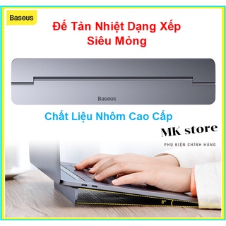 Đế kê tản nhiệt cho Laptop - Macbook dạng xếp, siêu mỏng , siêu sang Baseus Baseus Papery Notebook Holder SUZC-0S