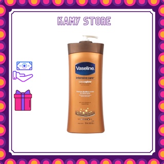 Sữa Dưỡng Thể Vaseline Nâu Intensive Care CoCoa Glow 725ml