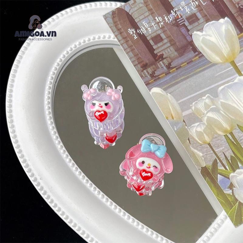 ✨✨Kẹp Tóc Nhỏ Hình Chú Chó Cinnamoroll Dễ Thương Thời Trang Mùa Hè Cho Bé Gái