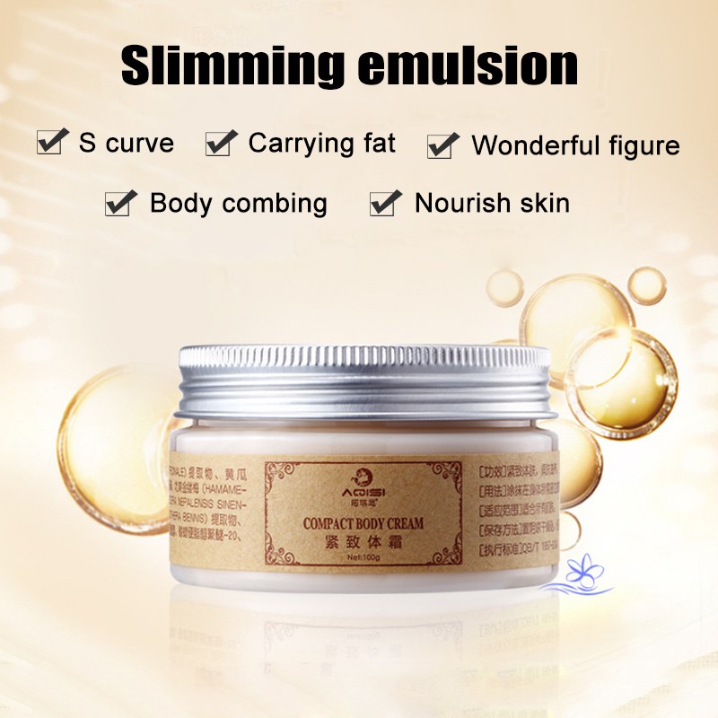 100g Slimming Cream Body Shaping Firming Fat Burning Weight Loss Leg Waist Massage Creams