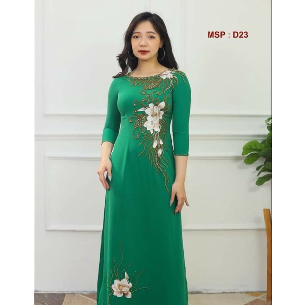 ÁO DÀI TẶNG MẸ Nhiều màu kèm quần