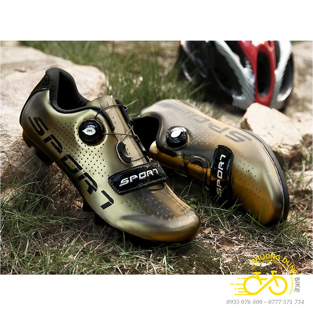 Giày đi xe đạp thể thao Road, MTB SPORT  - 1 Khóa Vặn
