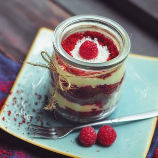 Hũ thủy tinh tròn nắp nhựa 200ml làm sữa chua, pudding, trữ sữa