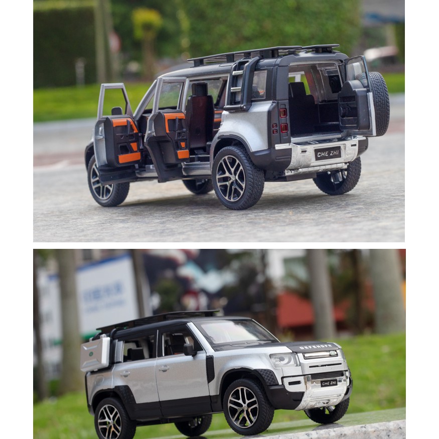 MÔ HÌNH XE LAND ROVER DEFENDER 1:24 CHEZHI