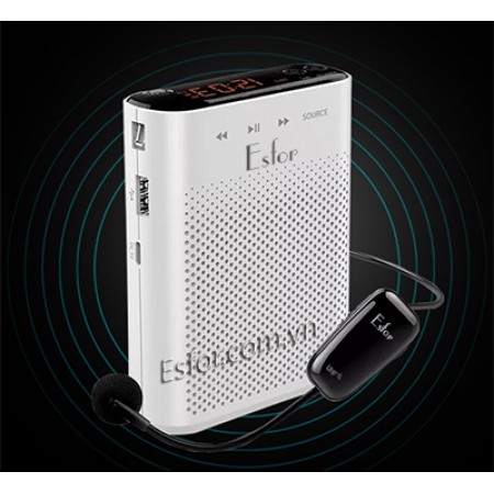 Máy trợ giảng ESFOR ES-630 UHF 1 mic không dây HÀN QUỐC MADE IN KOREA