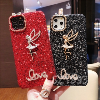 Ốp điện thoại cứng đính đá cho Realme C15/C12/C11/6 Pro/6 /5/5i/5 Pro/3/3 Pro/C2 A1K