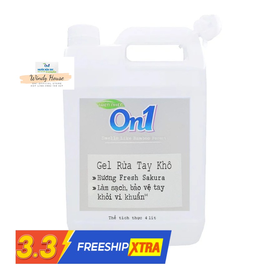 Gel rửa tay khô On1 4000ml | BigBuy360 - bigbuy360.vn