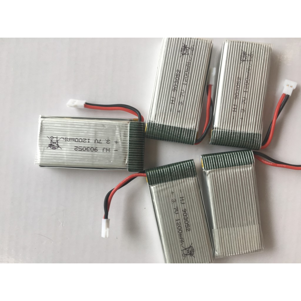 Pin máy bay điều khiển từ xa 3.7V1200mah xe đồ chơi flycam